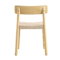 Ditton Set Of 2 Elm Wood And Jute Dining Chairs, Natural 18 Ditton Set Of 2 Elm Wood And Jute Dining Chairs, Natural -Daals Store DCH 086 NAT 2P WB6
