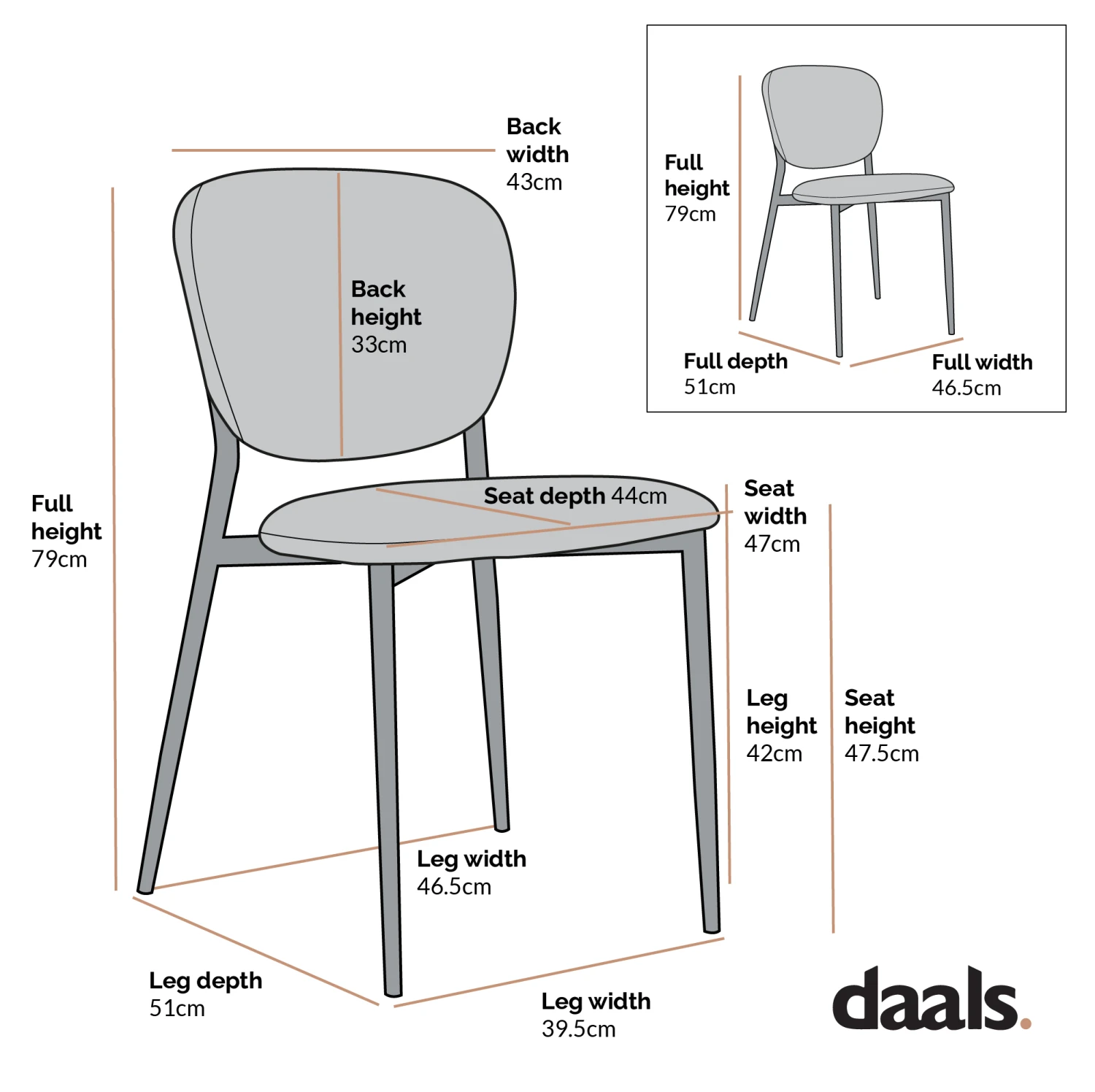 Kelmarsh Set Of 2 Navy Blue Velvet Upholstered Dining Chairs 5 Kelmarsh Set Of 2 Navy Blue Velvet Upholstered Dining Chairs - Image 5