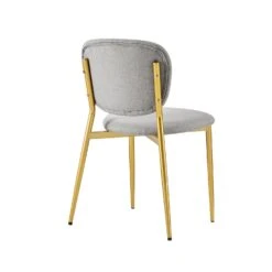 Kelmarsh Set Of 2 Light Grey Fabric Upholstered Dining Chairs 16 Kelmarsh Set Of 2 Light Grey Fabric Upholstered Dining Chairs -Daals Store DCH 2128 LIGHTGREY FAB 2P WB5