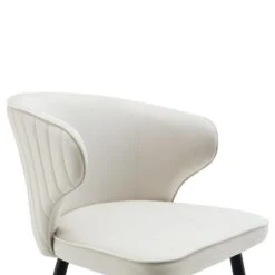 Langham Set Of 2 Champagne Velvet Upholstered Carver Dining Chairs 20 Langham Set Of 2 Champagne Velvet Upholstered Carver Dining Chairs -Daals Store DCH 2143 CHAMP VEL 2P detail1