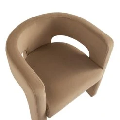 Greenwich Camel Velvet Dining Chair 16 Greenwich Camel Velvet Dining Chair -Daals Store DCH 2159 CAMEL VEL WB6