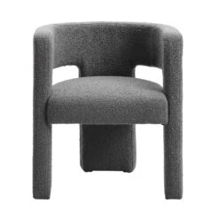 Greenwich Charcoal Boucle Dining Chair -Daals Store DCH 2159 CHARCOAL BOUCLE WB1
