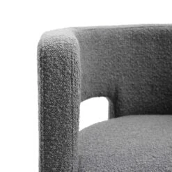 Greenwich Charcoal Boucle Dining Chair -Daals Store DCH 2159 CHARCOAL BOUCLE detail3