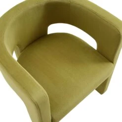 Greenwich Olive Green Velvet Dining Chair -Daals Store DCH 2159 OLIVE VEL detail1