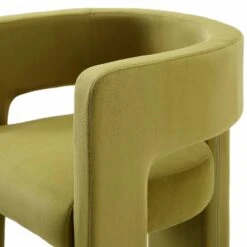 Greenwich Olive Green Velvet Dining Chair -Daals Store DCH 2159 OLIVE VEL detail2