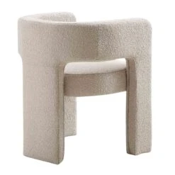 Greenwich Light Taupe Boucle Dining Chair -Daals Store DCH 2159 TAUPE BOUCLE WB4