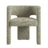 Greenwich Wheat Woven Textured Fabric Dining Chair