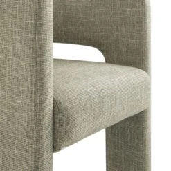Greenwich Wheat Woven Textured Fabric Dining Chair 18 Greenwich Wheat Woven Textured Fabric Dining Chair -Daals Store DCH 2159 WHEAT WOV detail2
