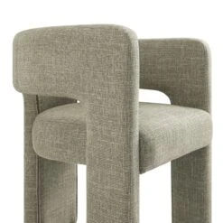 Greenwich Wheat Woven Textured Fabric Dining Chair 19 Greenwich Wheat Woven Textured Fabric Dining Chair -Daals Store DCH 2159 WHEAT WOV detail3