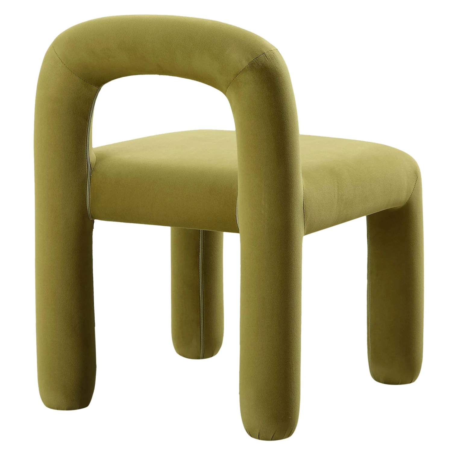 Libby Olive Green Velvet Dining Chair 7 Libby Olive Green Velvet Dining Chair - Image 7
