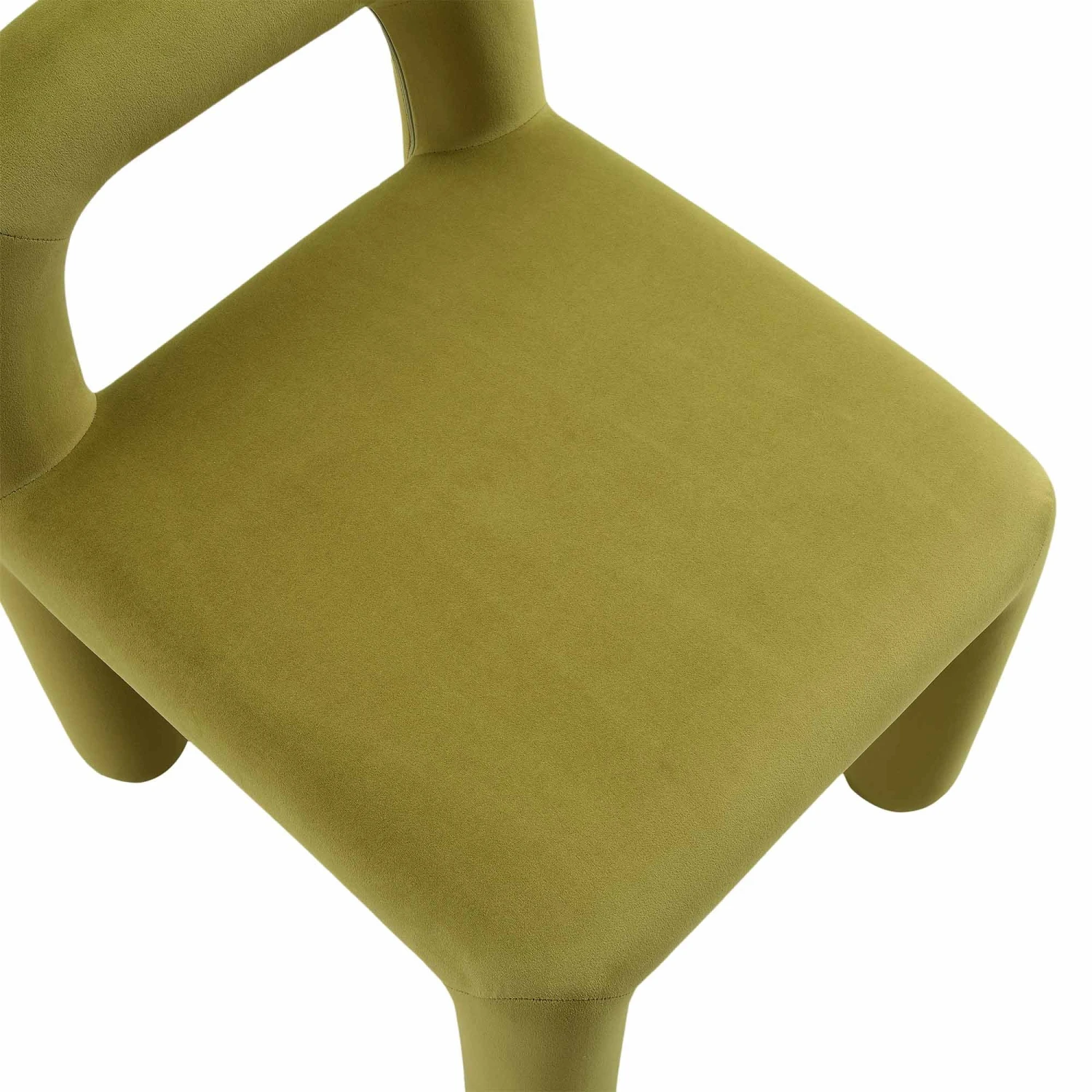 Libby Olive Green Velvet Dining Chair 8 Libby Olive Green Velvet Dining Chair - Image 8
