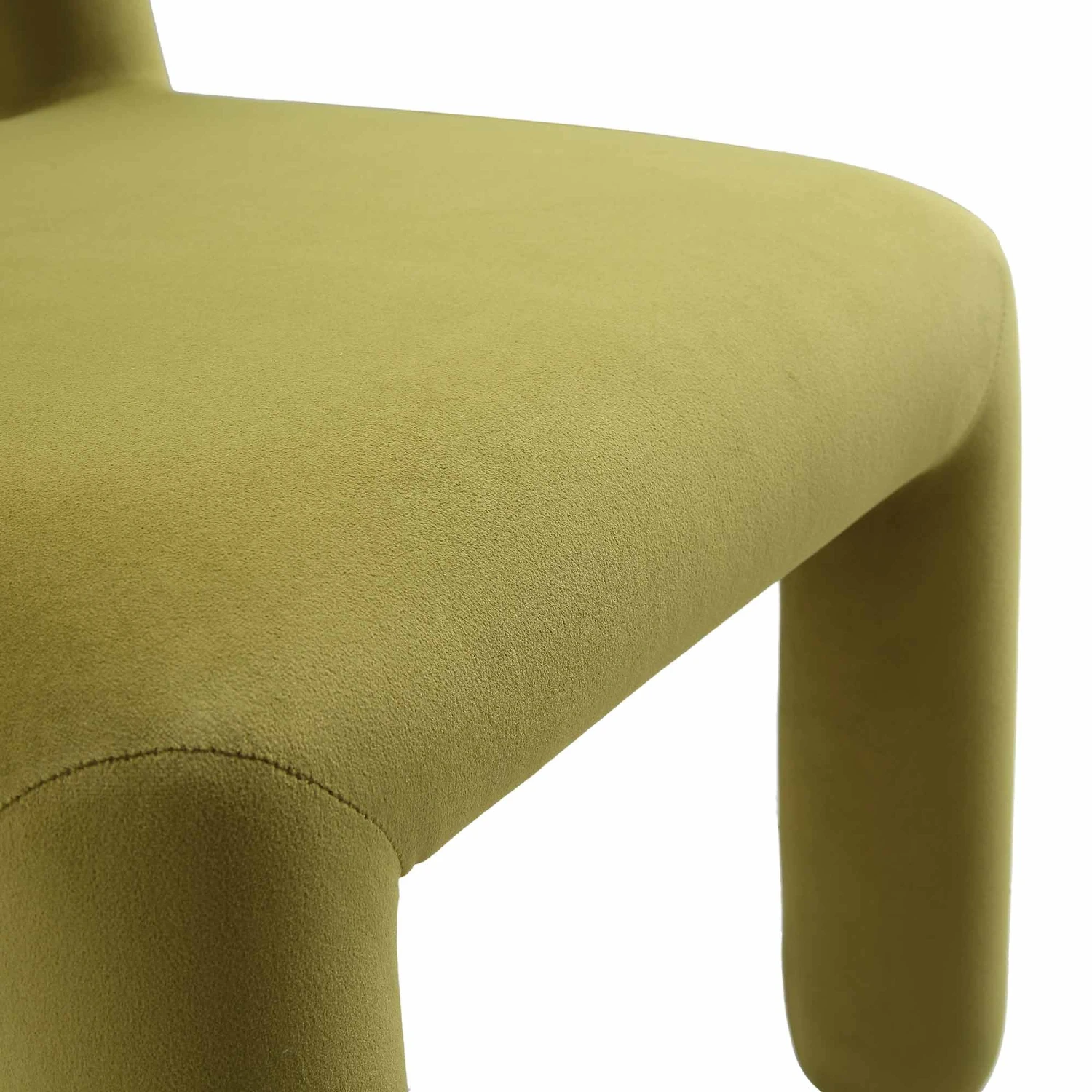 Libby Olive Green Velvet Dining Chair 10 Libby Olive Green Velvet Dining Chair - Image 10
