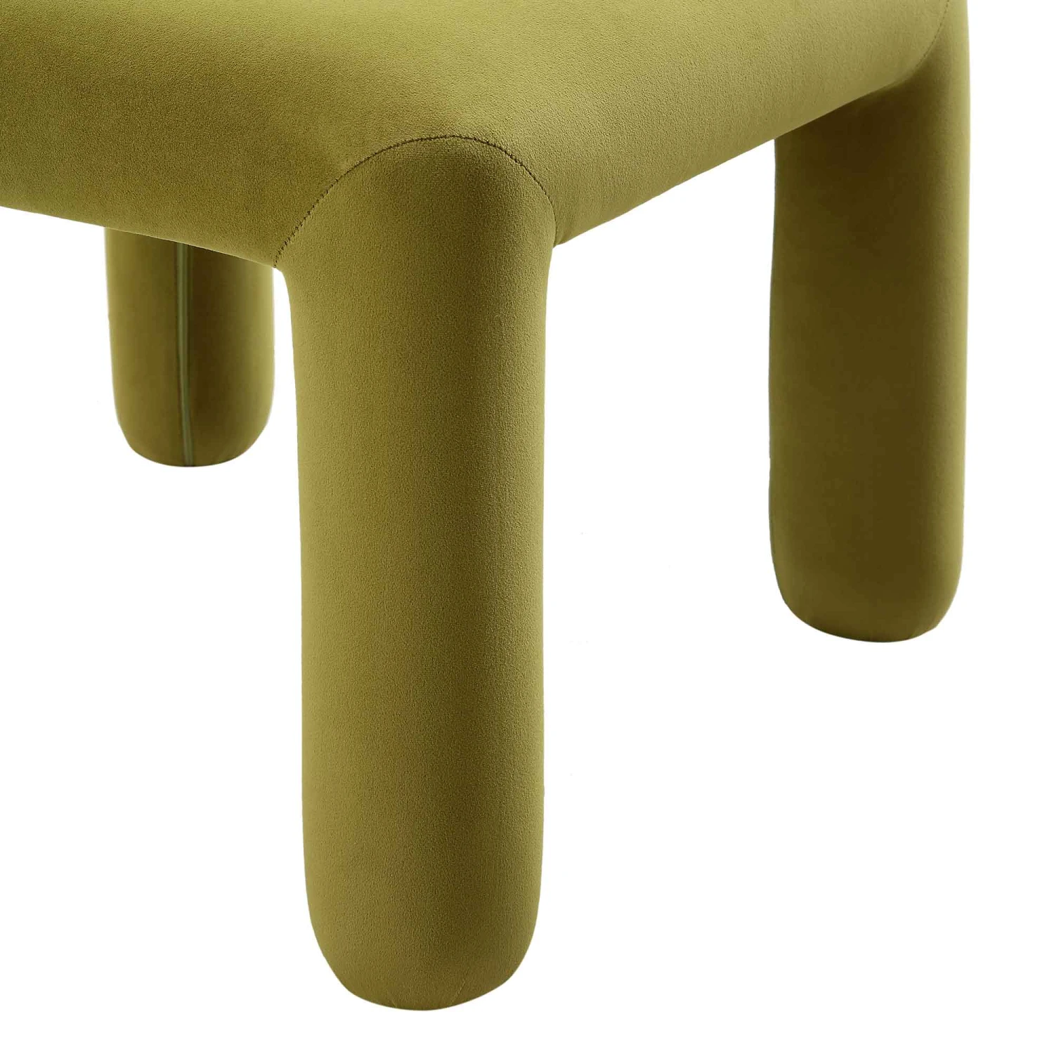 Libby Olive Green Velvet Dining Chair 11 Libby Olive Green Velvet Dining Chair - Image 11