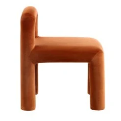 Libby Rust Velvet Dining Chair 16 Libby Rust Velvet Dining Chair -Daals Store DCH 2160 RUST VEL WB3