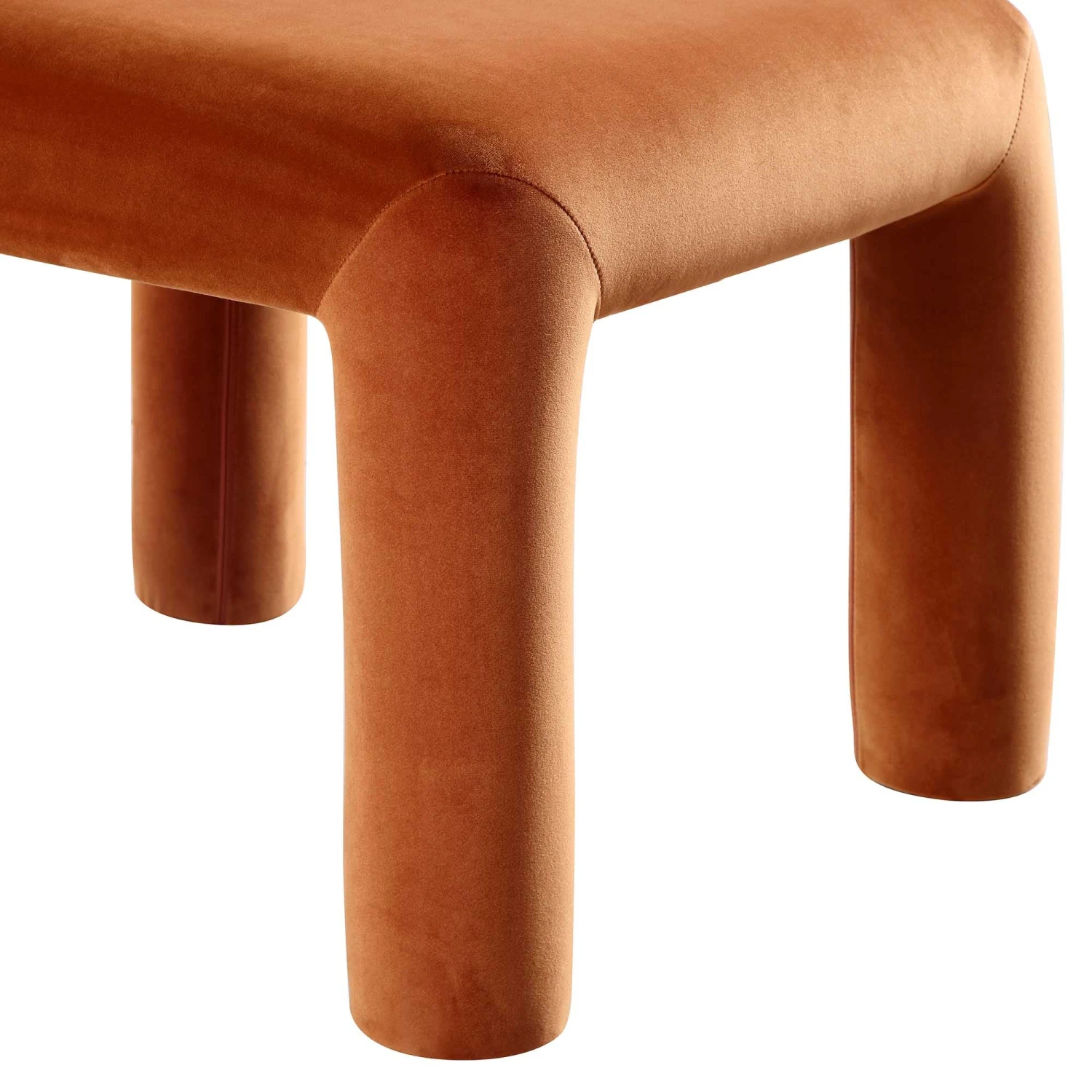 Libby Rust Velvet Dining Chair 10 Libby Rust Velvet Dining Chair - Image 10