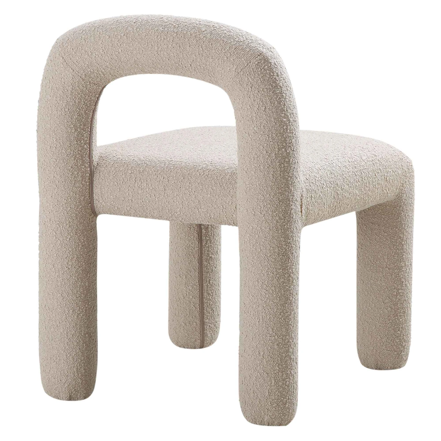 Libby Light Taupe Boucle Dining Chair 6 Libby Light Taupe Boucle Dining Chair - Image 6
