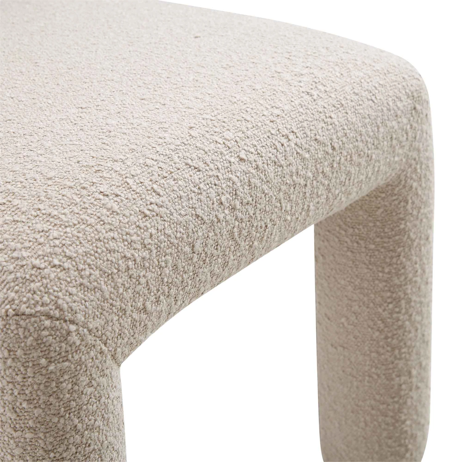 Libby Light Taupe Boucle Dining Chair 10 Libby Light Taupe Boucle Dining Chair - Image 10