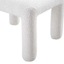 Libby White Boucle Dining Chair -Daals Store DCH 2160 WHITE BOUCLE detail3