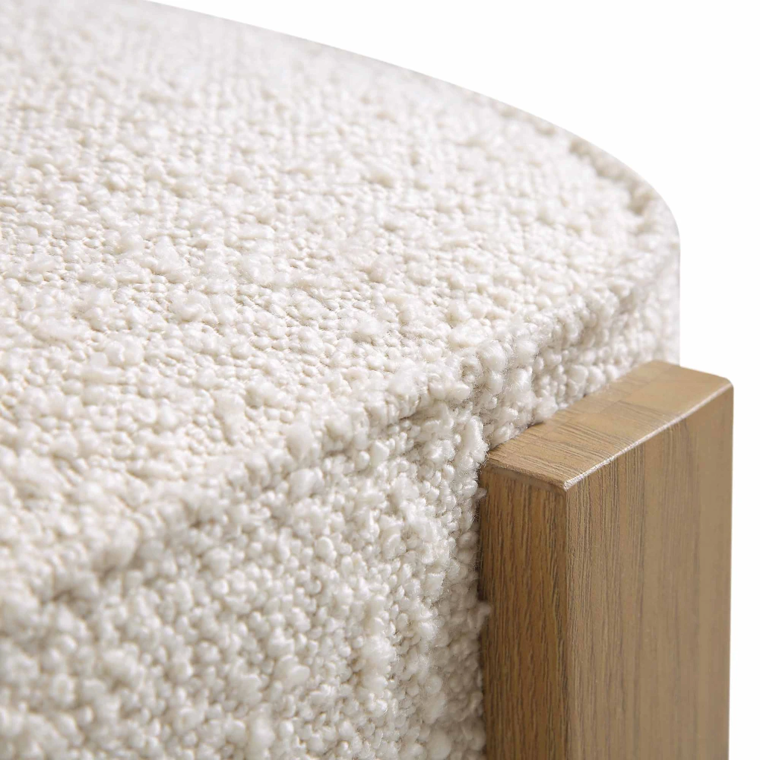 Ophelia Ecru Boucle Dining Chair 12 Ophelia Ecru Boucle Dining Chair - Image 12