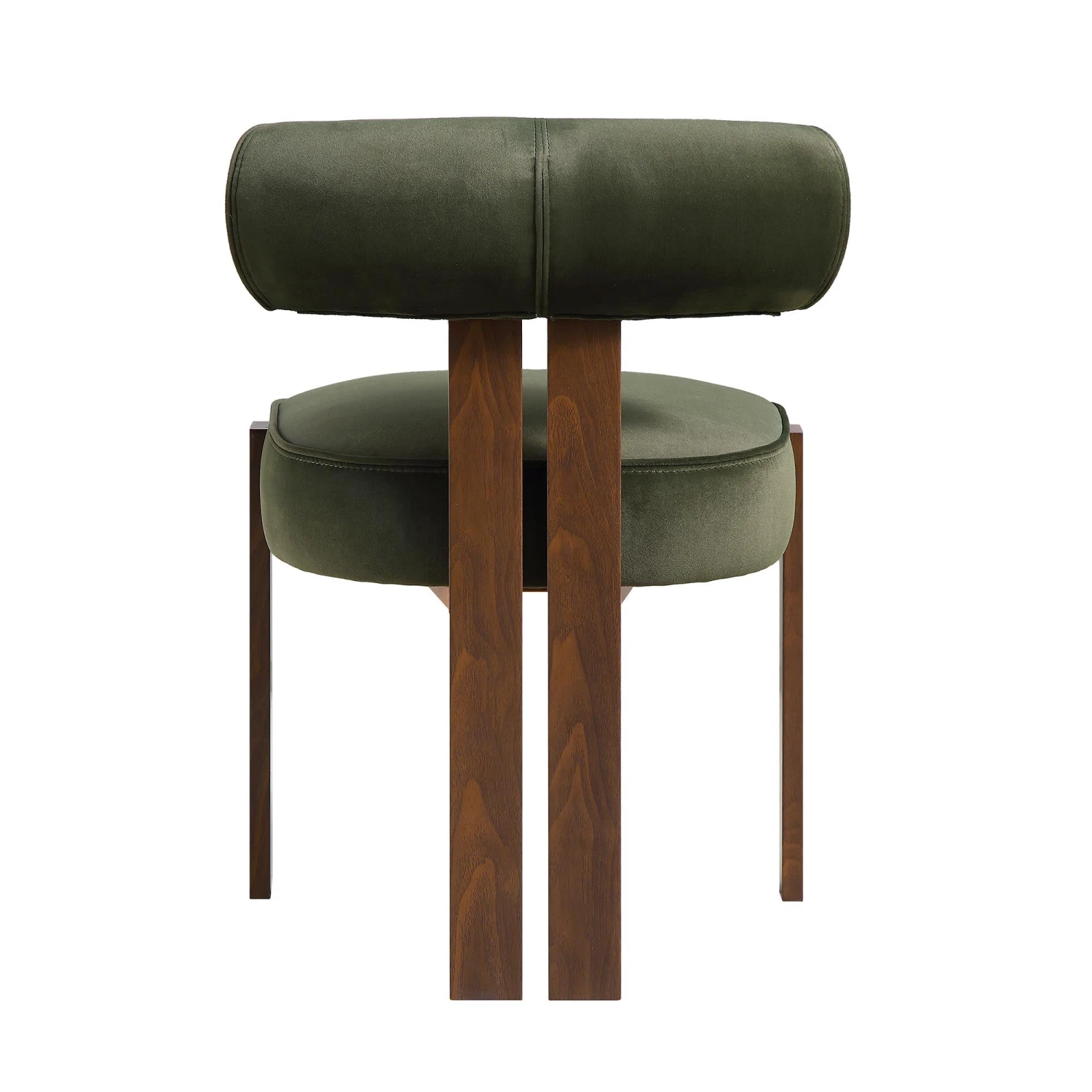 Ophelia Moss Green Velvet Dining Chair 9 Ophelia Moss Green Velvet Dining Chair - Image 9