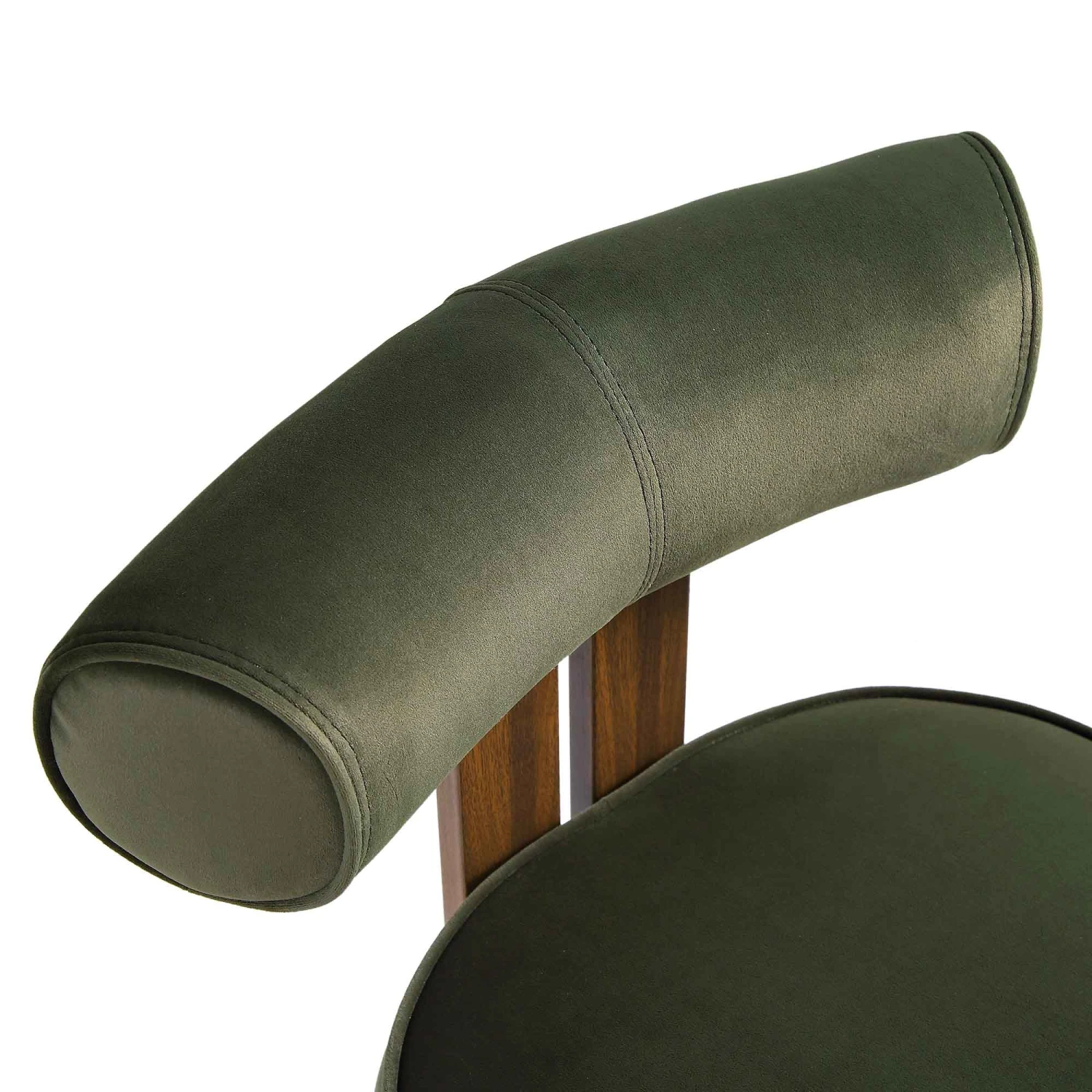 Ophelia Moss Green Velvet Dining Chair 12 Ophelia Moss Green Velvet Dining Chair - Image 12