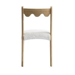 Ludlow Set Of 2 Dining Chairs, Ecru Boucle | Natural Oak Frame 17 Ludlow Set Of 2 Dining Chairs, Ecru Boucle | Natural Oak Frame -Daals Store DCH 240 NAT ECRUBOU 2P WB6