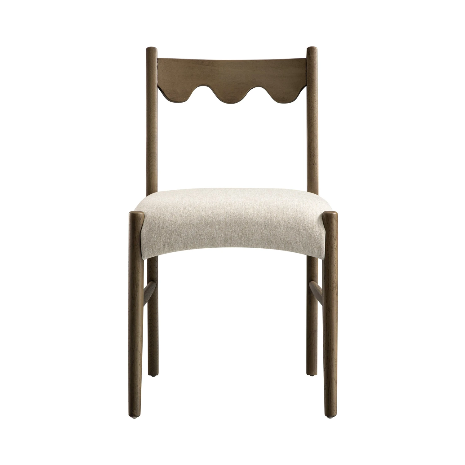 Ludlow Set Of 2 Dining Chairs, Oatmeal Fabric | Silver Oak Frame 10 Ludlow Set Of 2 Dining Chairs, Oatmeal Fabric | Silver Oak Frame - Image 10