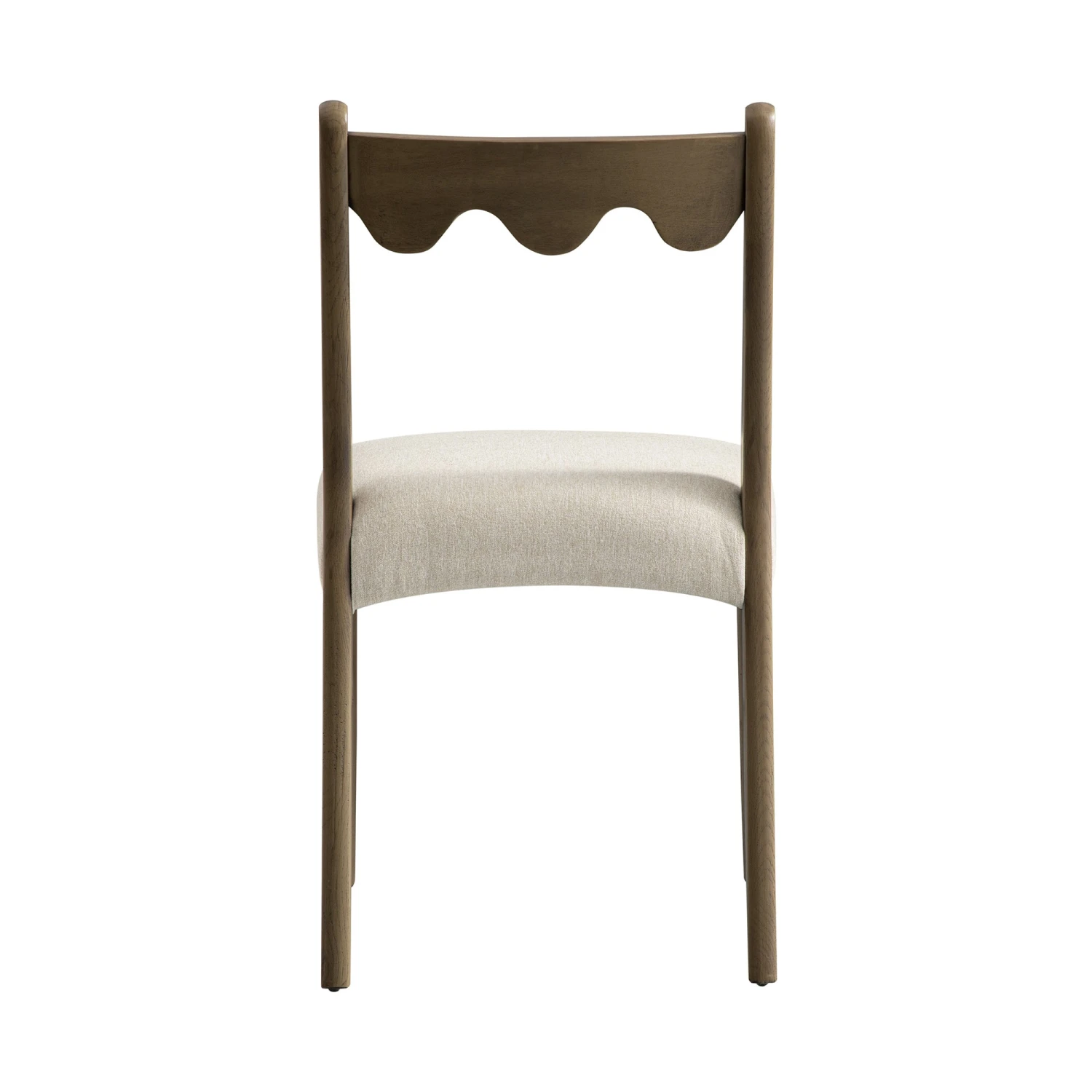 Ludlow Set Of 2 Dining Chairs, Oatmeal Fabric | Silver Oak Frame 13 Ludlow Set Of 2 Dining Chairs, Oatmeal Fabric | Silver Oak Frame - Image 13