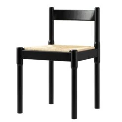 Minley 2-in-1 Solid Beech Dining Chair in Black Matte β Interchangeable Beige Boucle & Woven Cord Seat 16 Minley 2-in-1 Solid Beech Dining Chair in Black Matte β Interchangeable Beige Boucle & Woven Cord Seat -Daals Store DCH 241 BLACK MAT WB3