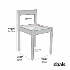 Minley 2-in-1 Dining Chair, Palm Green High Gloss -Daals Store DCH 241 CHART