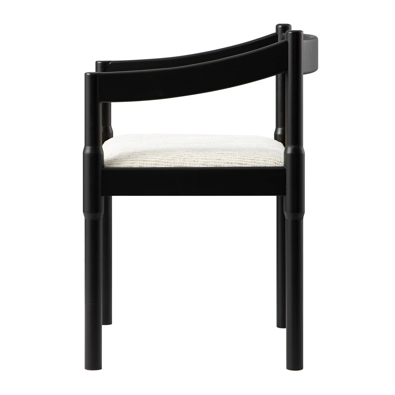 Minley 2-in-1 Carver Chair, Black Matte 17 Minley 2-in-1 Carver Chair, Black Matte - Image 17