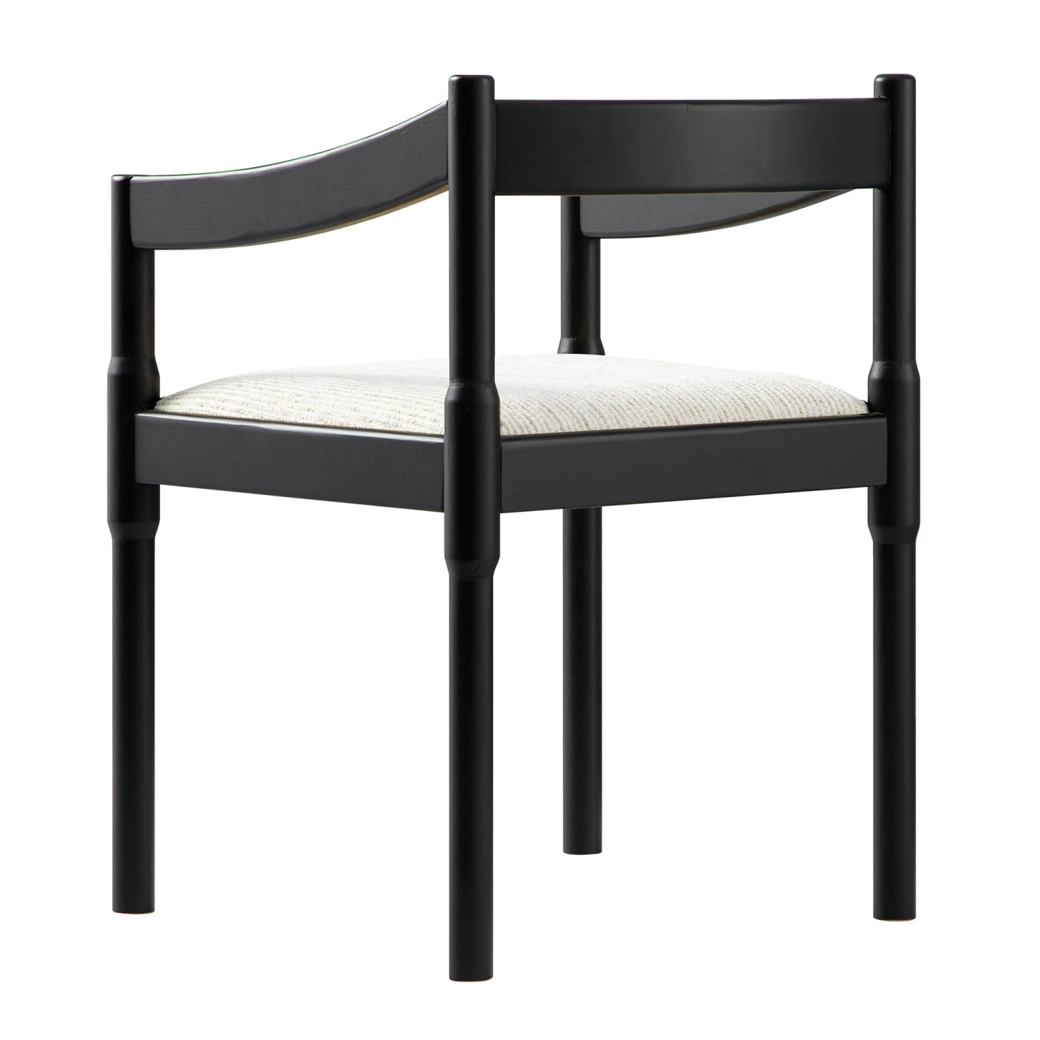 Minley 2-in-1 Carver Chair, Black Matte 19 Minley 2-in-1 Carver Chair, Black Matte - Image 19