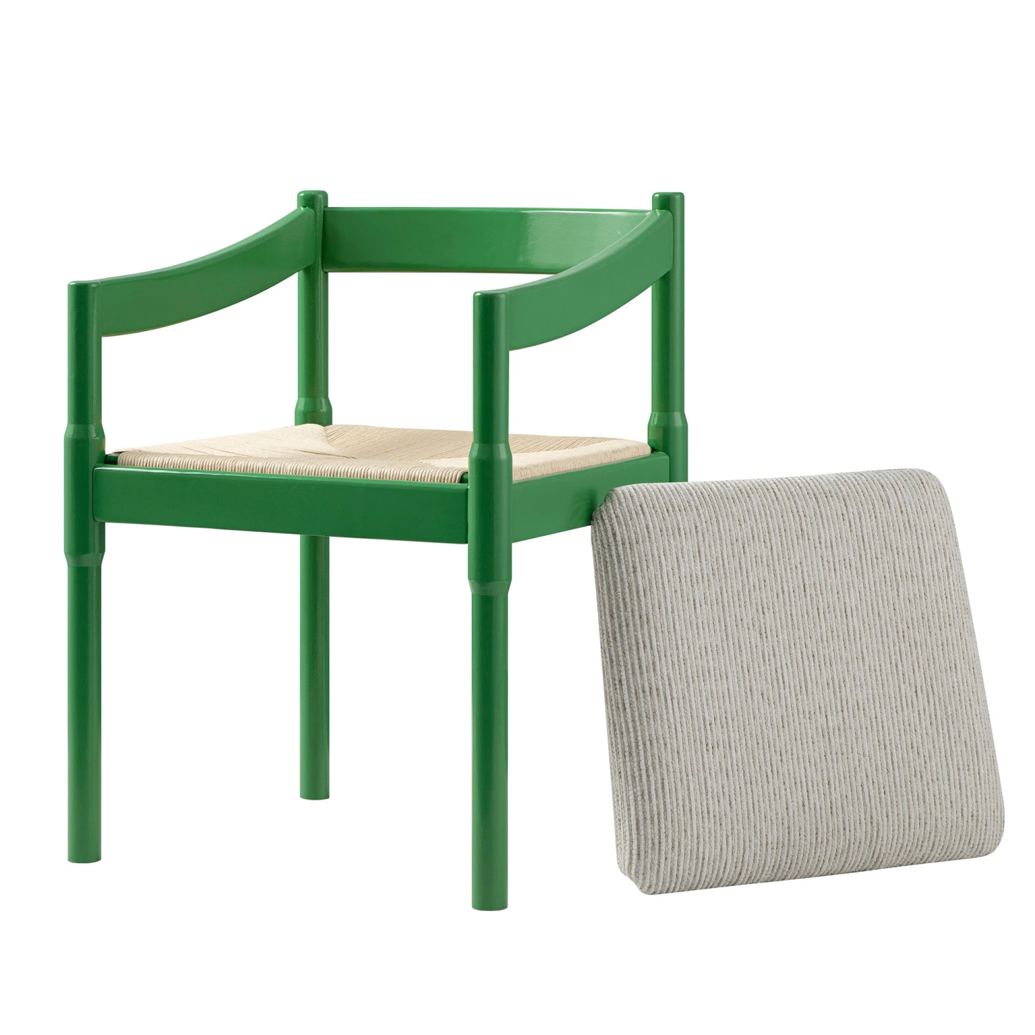 Minley 2-in-1 Carver Chair, Palm Green High Gloss 4 Minley 2-in-1 Carver Chair, Palm Green High Gloss - Image 4