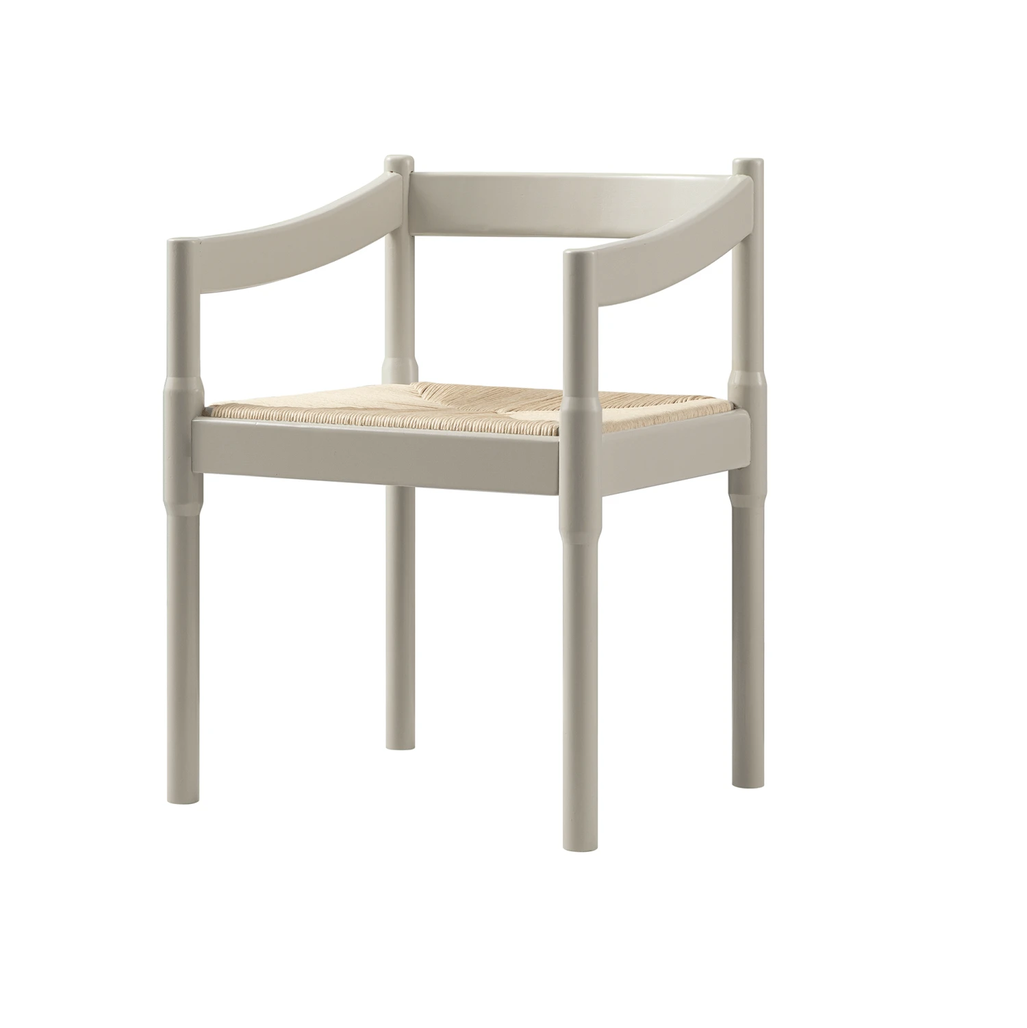 Minley 2-in-1 Carver Chair, Light Taupe High Gloss 3 Minley 2-in-1 Carver Chair, Light Taupe High Gloss - Image 3