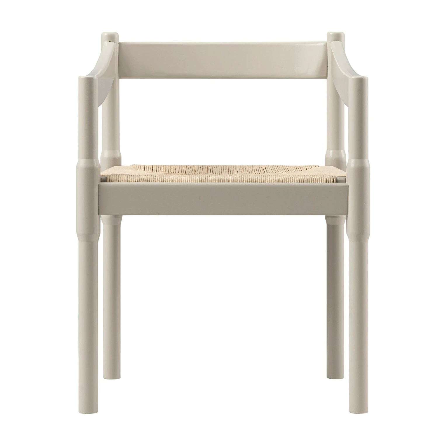 Minley 2-in-1 Carver Chair, Light Taupe High Gloss 7 Minley 2-in-1 Carver Chair, Light Taupe High Gloss - Image 7