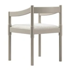 Minley 2-in-1 Carver Chair, Light Taupe High Gloss 23 Minley 2-in-1 Carver Chair, Light Taupe High Gloss -Daals Store DCH 242 TAUPE GLOS WB7