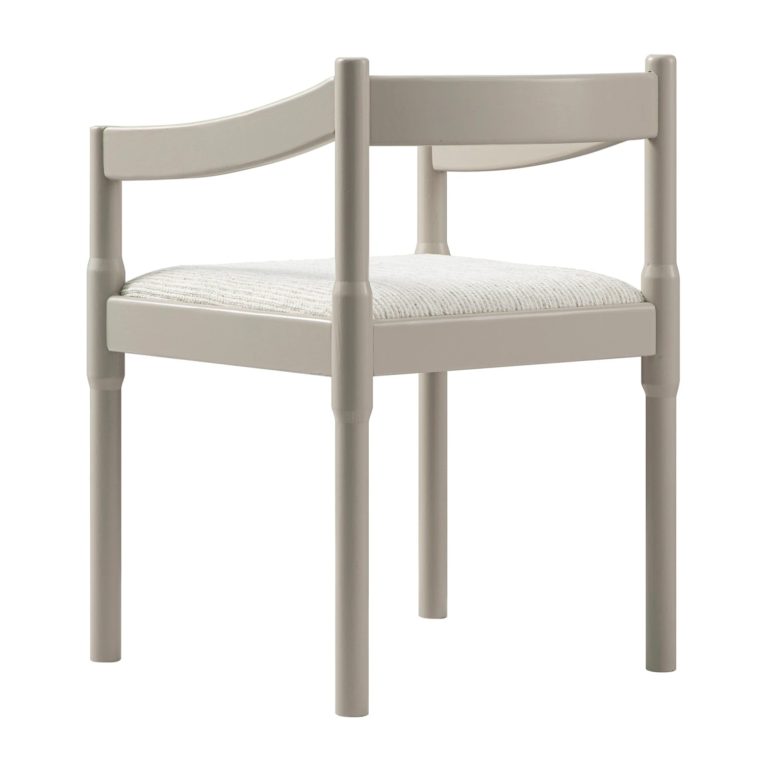 Minley 2-in-1 Carver Chair, Light Taupe High Gloss 10 Minley 2-in-1 Carver Chair, Light Taupe High Gloss - Image 10