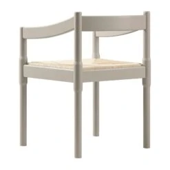 Minley 2-in-1 Carver Chair, Light Taupe High Gloss 24 Minley 2-in-1 Carver Chair, Light Taupe High Gloss -Daals Store DCH 242 TAUPE GLOS WB8