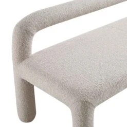 Libby Light Taupe Boucle 3 Seater Dining Bench -Daals Store DCH 4320 TAUPE BOUCLE detail1