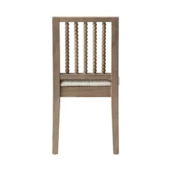 Hemingford Set Of 2 Beige Textured Fabric Bobbin Spindle Washed Oak Dining Chairs 22 Hemingford Set Of 2 Beige Textured Fabric Bobbin Spindle Washed Oak Dining Chairs -Daals Store DCH 511 BEIGEWOV WASH 2P WB7