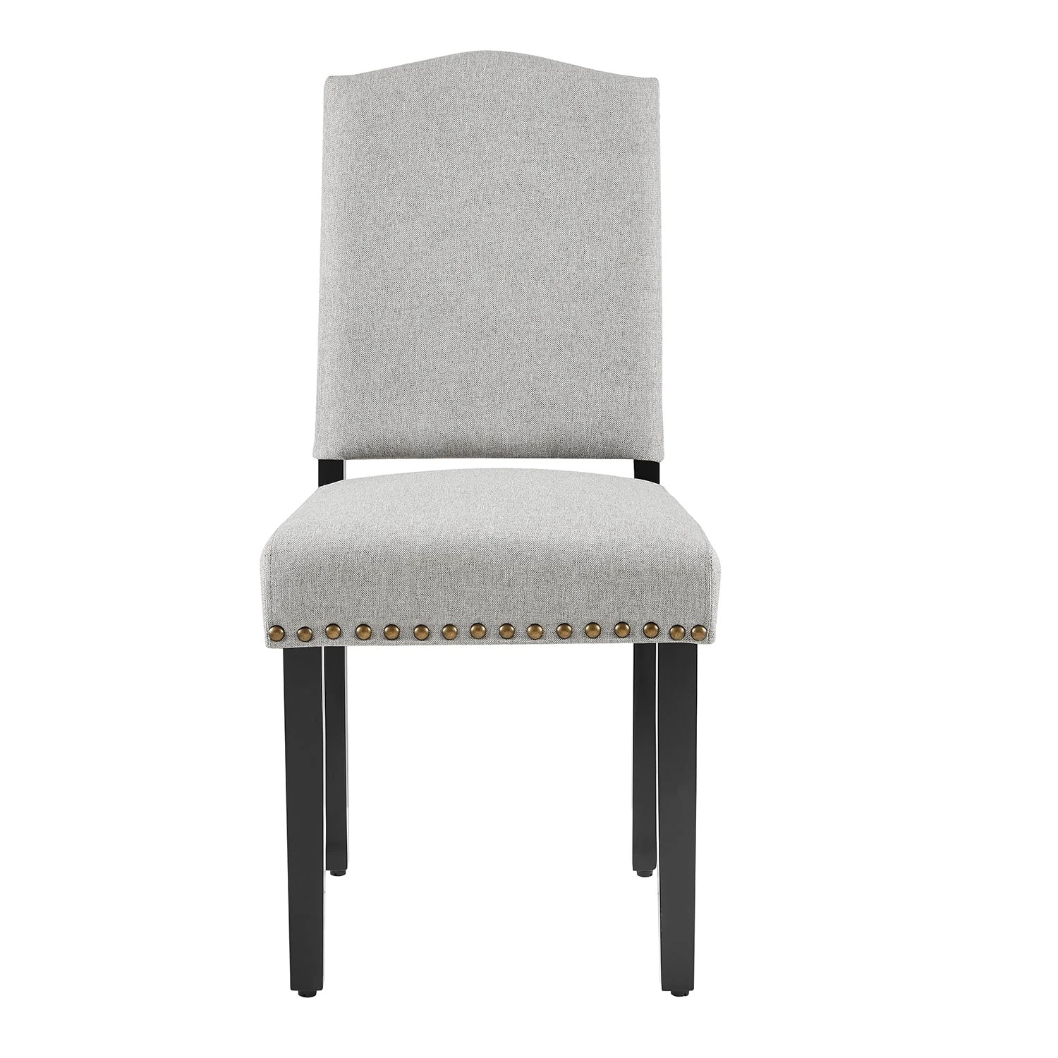 Draycott Set Of 2 Grey Fabric Dining Chairs 5 Draycott Set Of 2 Grey Fabric Dining Chairs - Image 5
