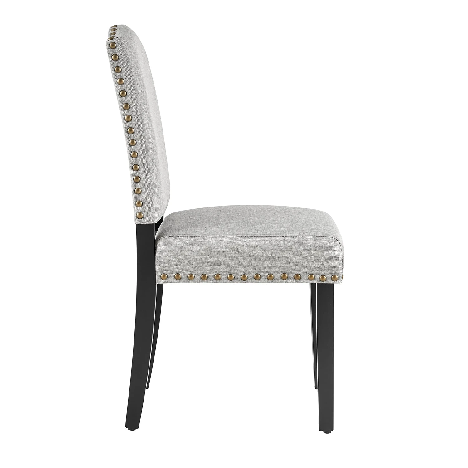 Draycott Set Of 2 Grey Fabric Dining Chairs 6 Draycott Set Of 2 Grey Fabric Dining Chairs - Image 6