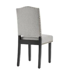 Draycott Set Of 2 Grey Fabric Dining Chairs 16 Draycott Set Of 2 Grey Fabric Dining Chairs -Daals Store DCH LW8113 GREYFAB 2P WB5