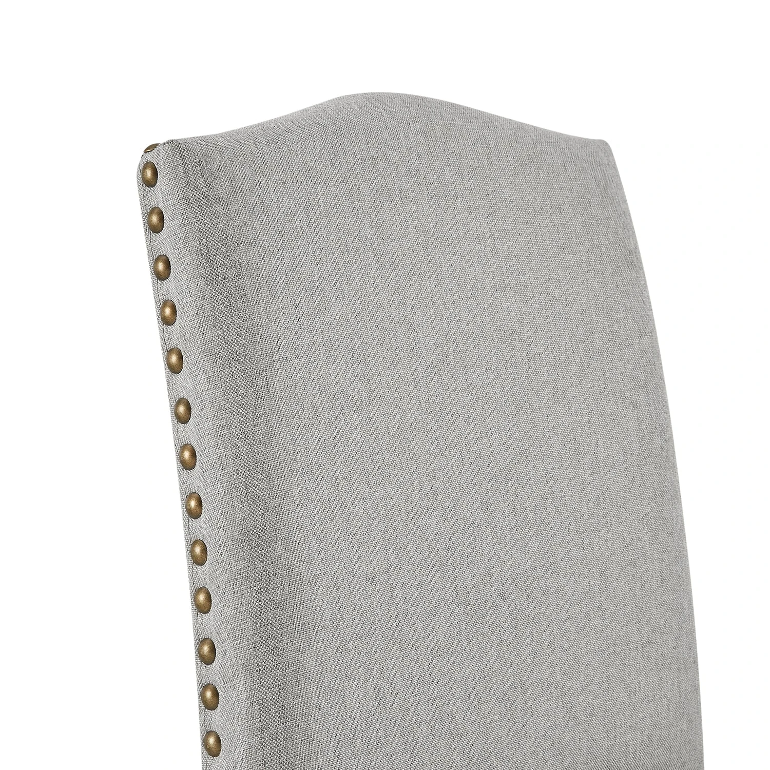 Draycott Set Of 2 Grey Fabric Dining Chairs 8 Draycott Set Of 2 Grey Fabric Dining Chairs - Image 8