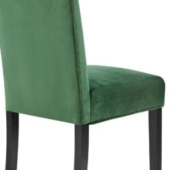 Maidwell Set Of 2 Green Velvet Dining Chairs -Daals Store DCH LW8116 GREENVEL 2P detail3