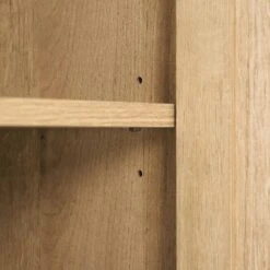 Frances Woven Rattan 1-Door Bathroom Cabinet, Natural -Daals Store FT BAC 01 NAT detail4