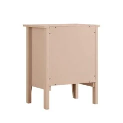 Oakham 1-Drawer Bedside Table, Nude Pink -Daals Store FT BSD 06 NUDE WB5