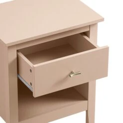 Oakham 1-Drawer Bedside Table, Nude Pink -Daals Store FT BSD 06 NUDE detail2