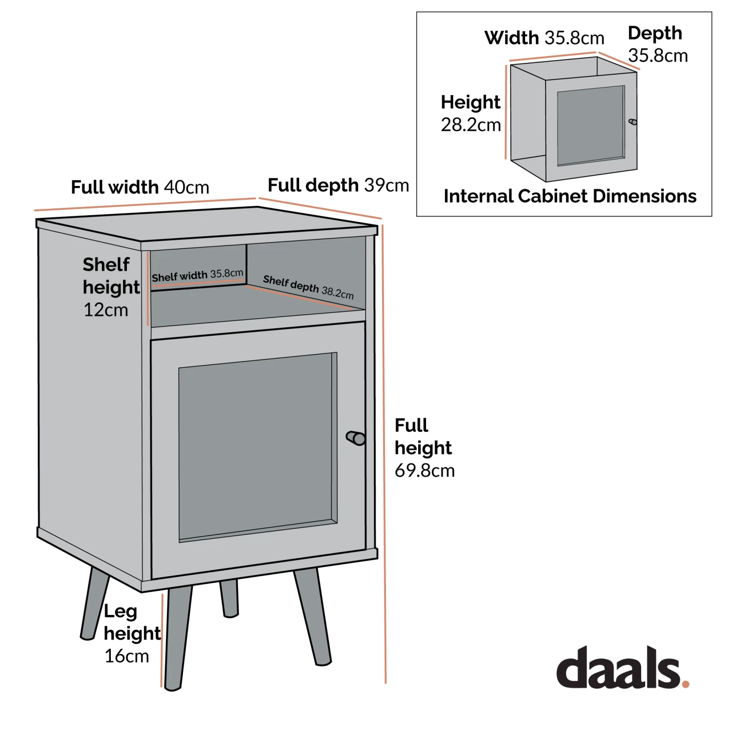 Frances Woven Rattan 1-Door Bedside Table In Black Colour 5 Frances Woven Rattan 1-Door Bedside Table In Black Colour - Image 5