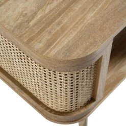 Izzy Curved Rattan Bedside Table, Natural 21 Izzy Curved Rattan Bedside Table, Natural -Daals Store FT BST 04 NAT detail1